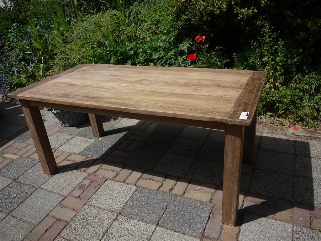 Teak Tisch recycled rustikal